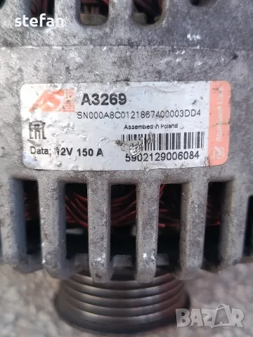 генератор Алтернатор BMW 3 Е9хN57 3.0i 211k, снимка 5 - Части - 55298679