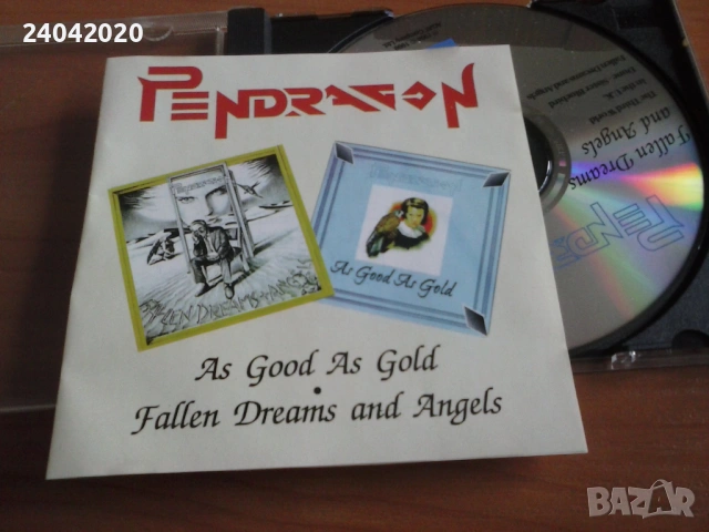 Pendragon – As Good As Gold/Fallen Dreams And Angels 2 in 1 матричен диск