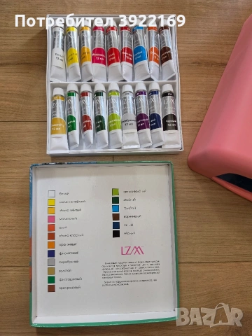 UV лампа за маникюр + боички за рисуване на нокти, снимка 6 - Продукти за маникюр - 54170607