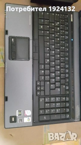 Лаптоп 17" Hp 8710w, снимка 2 - Лаптопи за работа - 54657496