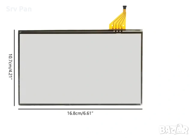 Touch Screen Digitizer For 06-09 Lexus IS250 IS350 GS300 RX / Toyota, снимка 2 - Части - 54986180
