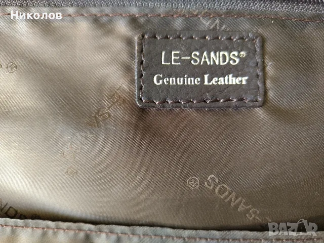 Куфар 2бр колелца "LE-SANDS" Ест. кожа  53/36/25см  "15€"!+Доставка!, снимка 11 - Куфари - 55243827