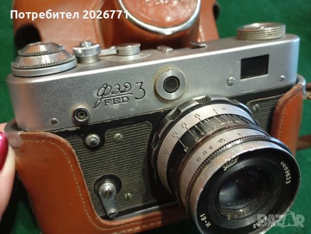 Фотоапарат Фед 3 , снимка 5 - Фотоапарати - 54308838
