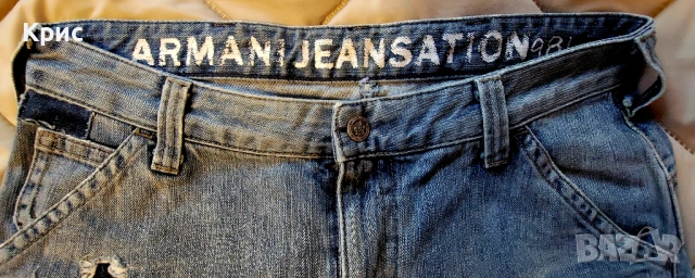 ARMANI JEANS оригинални мъжки дънки, снимка 3 - Дънки - 54584321