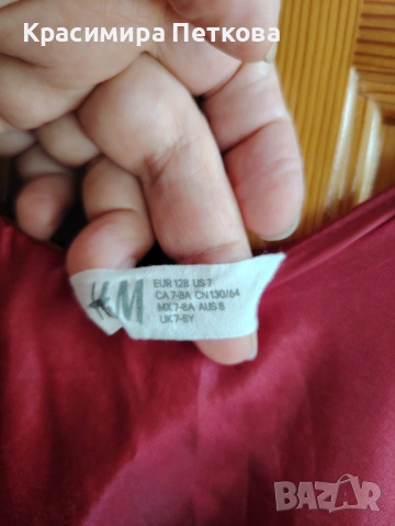 Красива детска рокля H&M, снимка 3 - Детски рокли и поли - 54396913