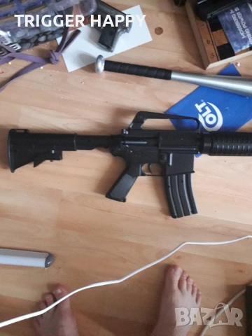 Airsoft автомат Colt M4 ,6mm caliber , 0,8 joules