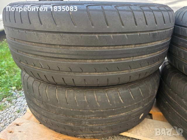 Лети джанти 16ки 5х112 VW + летни гуми 205/55/16 Dunlop, снимка 14 - Гуми и джанти - 55080936