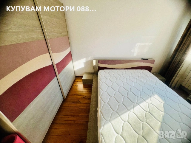 Спалня с Матрак Нани и Подматрачна Рамка и Гардероб и 2 бр Шкафчета , снимка 6 - Спални и легла - 53979854