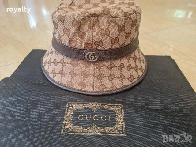 Gucci Original Нова Лятна Оригинална Шапка Гучи 