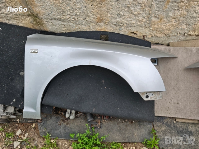 Преден ляв и десен калник оригинален алуминиев за Ауди А6 ц6 4ф Audi A6 c6 4f