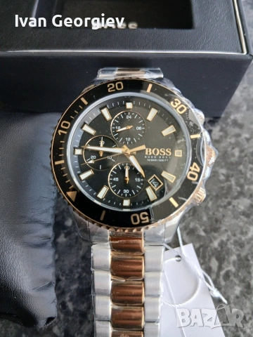 Нов часовник HUGO BOSS 1513908 Admiral Chronograph , снимка 11 - Мъжки - 54338006