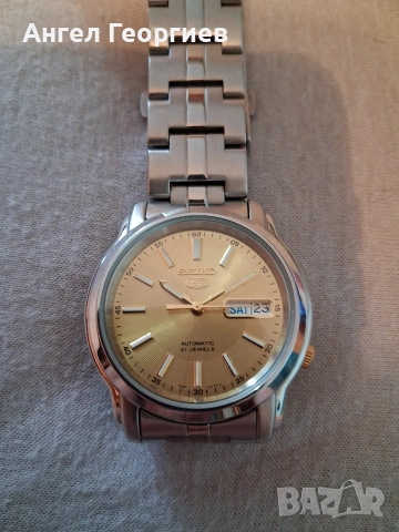 Продавам seiko 5 в гранция, снимка 7 - Мъжки - 55055172