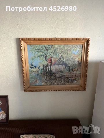 Ръчно шити гоблени с рамки, снимка 2 - Гоблени - 54230200