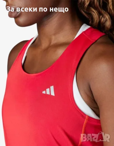 ADIDAS New York City Running Singlet Red Дамски Червен Потник Код P2831, снимка 2 - Потници - 55328998