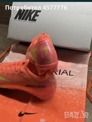 Nike air zoom mercurial vapor 16 elite fg, снимка 3 - Спортни обувки - 55378482