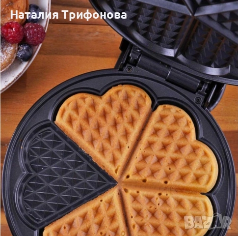 Гофретник Voltz,1200W, 5 гнезда, Инокс