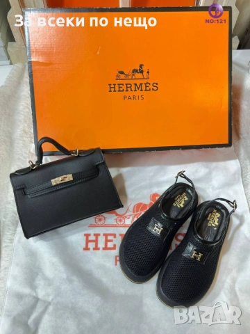 Hermes Дамски Затворени Сандали Хермес - Различни Цветове Код SK1323