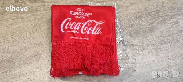 Рекламен шал на Coca Cola Euro 2016, Deutschland, снимка 4 - Колекции - 54448400