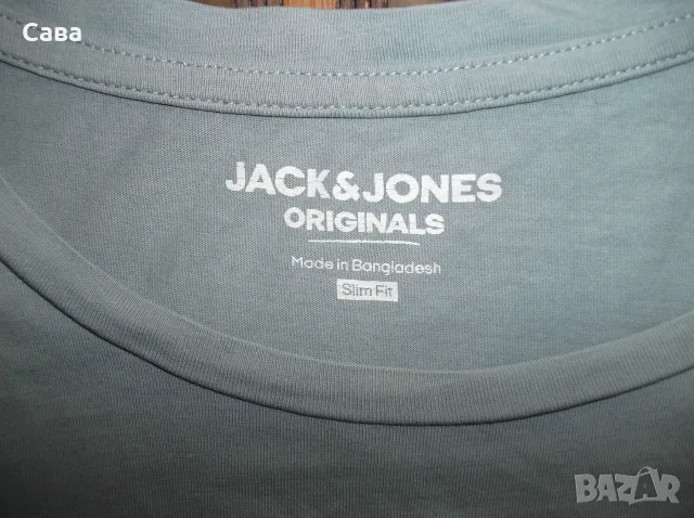 Тениски JACK&JONES    мъжки,Л-ХЛ  /тъмносиня,черна,сива/, снимка 6 - Тениски - 29292402