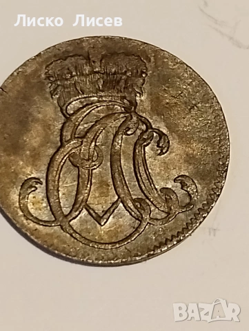 Германия 6 пфенига 1756г., снимка 6 - Нумизматика и бонистика - 55036355