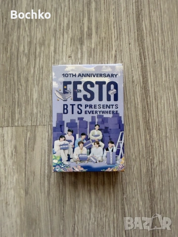 BTS колекционерски картички 55 броя, снимка 7 - Други - 54347442