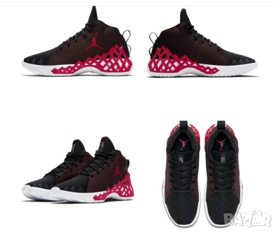 маратонки Nike JUMPMAN DIAMOND MID номер 40 ,5 , снимка 6 - Маратонки - 54635701
