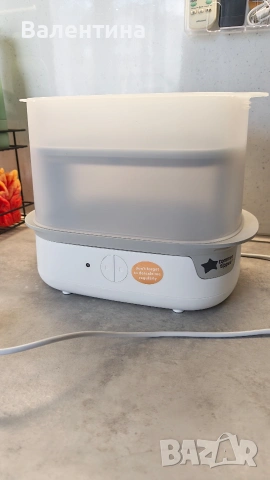 Tommee Tippee Електрически парен стерилизатор Advanced, снимка 3 - Стерилизатори - 54247790