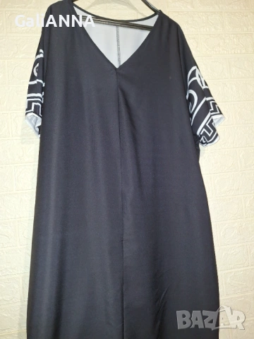 НОВА ДЪЛГА ЕФЕКТНА РОКЛЯ 3XL-4XL, снимка 5 - Рокли - 54393566