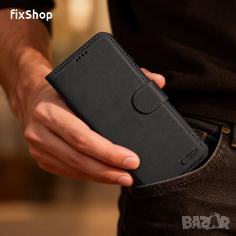 TECH-PROTECT WALLET ONEPLUS NORD 6 BLACK, снимка 5 - Калъфи, кейсове - 54887340