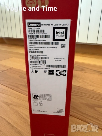 Lenovo ThinkPad X1 Carbon Gen 13 (Aura Ed.) | Гаранция до 2029, снимка 3 - Лаптопи за работа - 54592886