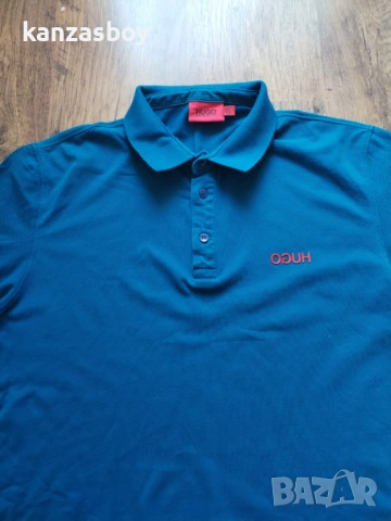 hugo boss polo shirt - страхотна мъжка тениска 2XL, снимка 3 - Тениски - 54282996