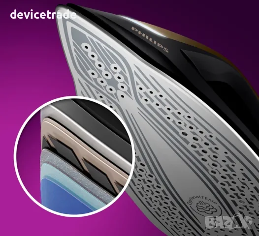 Парогенератор Philips PerfectCare Series 8000 PSG8140/80, 2700 W, 1,8 л резервоар за вода, снимка 3 - Ютии - 55431235