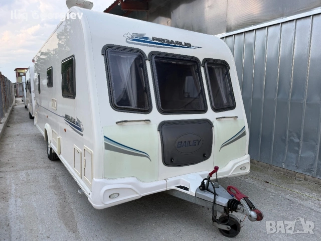 Каравана Bailey Pegasus-Alu-Tech-Bodyshell-Френска спалня/Mover/Форселт/Като нова , снимка 2 - Каравани и кемпери - 54828010
