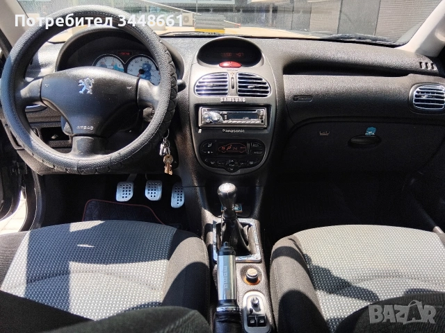 Продавам Пежо 206, снимка 8 - Автомобили и джипове - 54907215