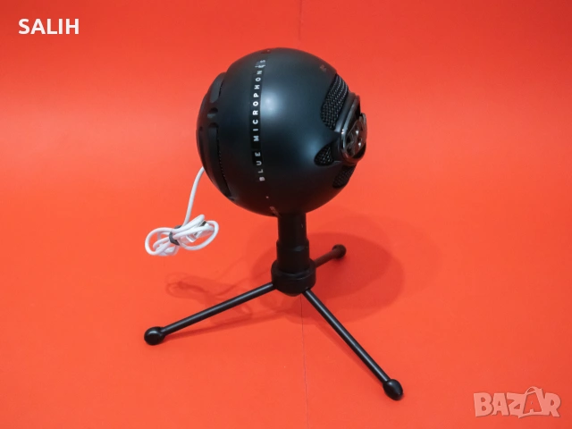 Blue Snowball Ice USB Микрофон за стрийминг, подкаст, гейминг, записи, компютър, лаптоп, снимка 3 - Микрофони - 55244113