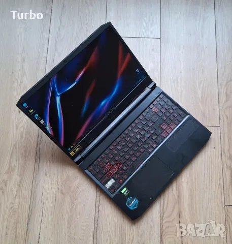 15.6' 144hz IPS Acer Nitro 5 i5-11400H/RTX 1650 4GB GDDR6/8GB/512GB SSD, снимка 3 - Лаптопи за игри - 55680386