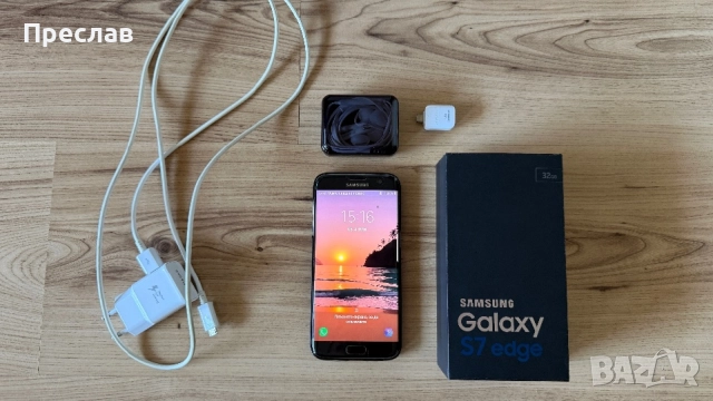 Samsung Galaxy S7 Edge 32 GB 4 GB RAM – Пълен комплект + аксесоари, отлично състояние
