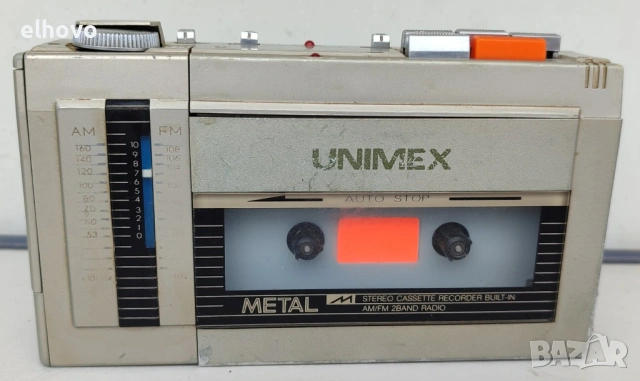 Радиокасетофон Unimex HPS-320, снимка 8 - Радиокасетофони, транзистори - 54561963