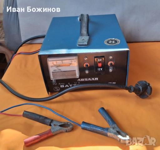 Зарядно за акумулатор 6V и 12V. Трансформаторно.