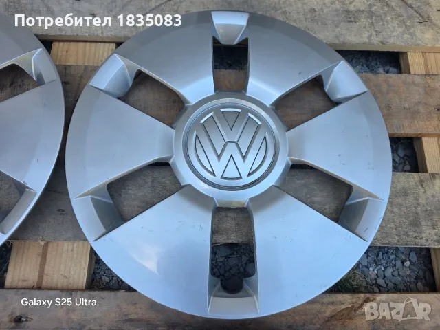 Оригинални тасове VW 14 цола, снимка 5 - Аксесоари и консумативи - 55424336