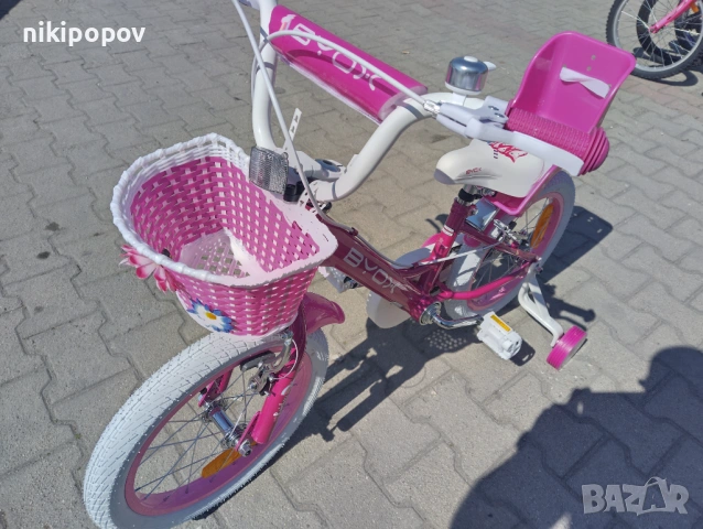 X Детски велосипед 16" CUPCAKE розов, снимка 9 - Велосипеди - 54395158