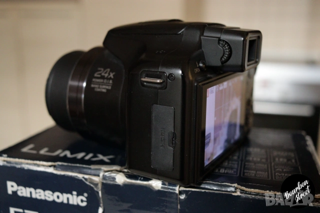 Panasonic Lumix FZ62 с 24х оптичен зуум и 1920x1080 видео, снимка 6 - Фотоапарати - 54541472