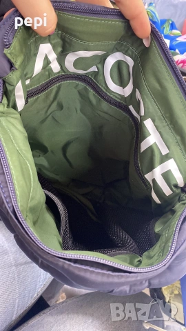 Вертикална чанта Lacoste, снимка 2 - Чанти - 54984745