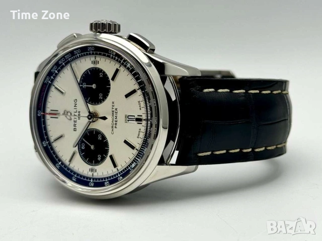 Breitling Premier B01 Chronograph 42mm Panda Dial, снимка 6 - Мъжки - 54047889