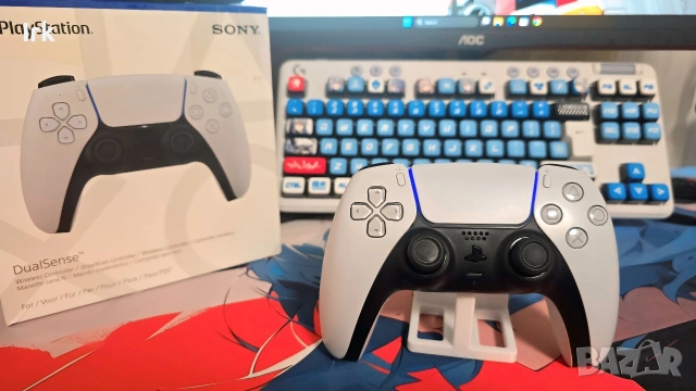 Оригинален PLAYSTATION 5 Контролер ПЕРФЕКТЕН, снимка 3 - Джойстици и геймпадове - 54495183