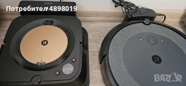 Прахосмукачка робот и робот за мокро почистване IROBOT