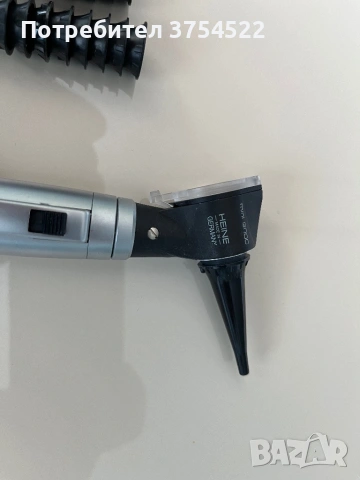 Отоскоп HEINE mini 3000 Черен, снимка 10 - Уреди за диагностика - 54571859
