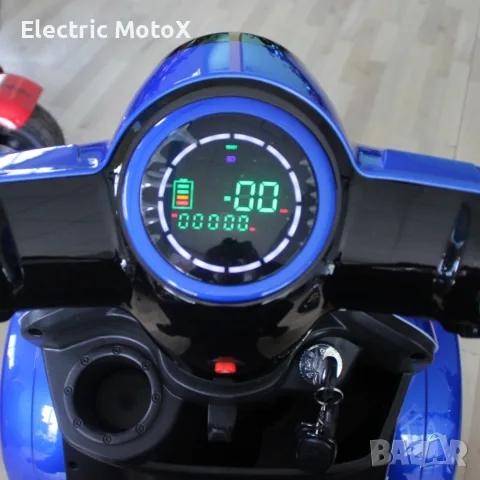 Електрическа четириколка с покрив  FM4 BLUE, 1500W, 60V, 20Ah, снимка 11 - Мотоциклети и мототехника - 55371577