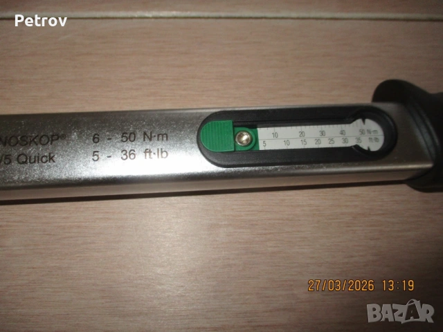 STAHLWILLE - MANOSKOP 721/5 Quick - MADE IN GERMANY - 3/8" - ПРЕЦИЗЕН Динамометричен Ключ 6 - 50 Nm , снимка 3 - Гедорета - 54129634