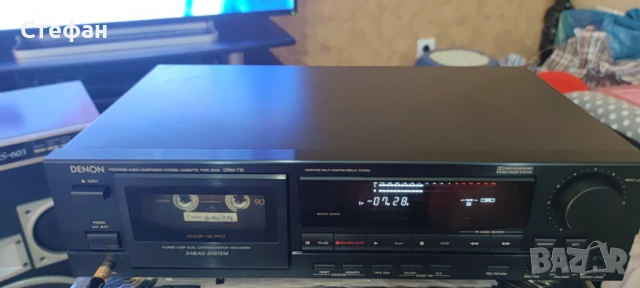 DENON DRM-710 триглав дек , снимка 7 - Декове - 54741107
